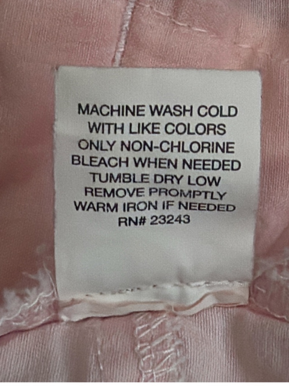 New York & Co Light Blush Pink Denim Pencil Skirt. EC. Size 8 - Picture 5 of 5